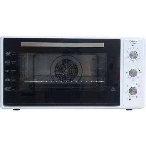 Çetintaş MXF5 E B DB Çift Camlı 50 LT Mini Fırın