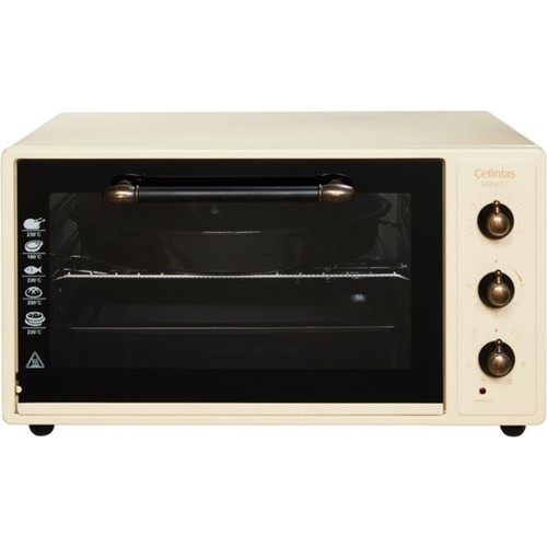 Çetintaş MXF5 RK Rustik Krem 50 Litre Mini Fırın