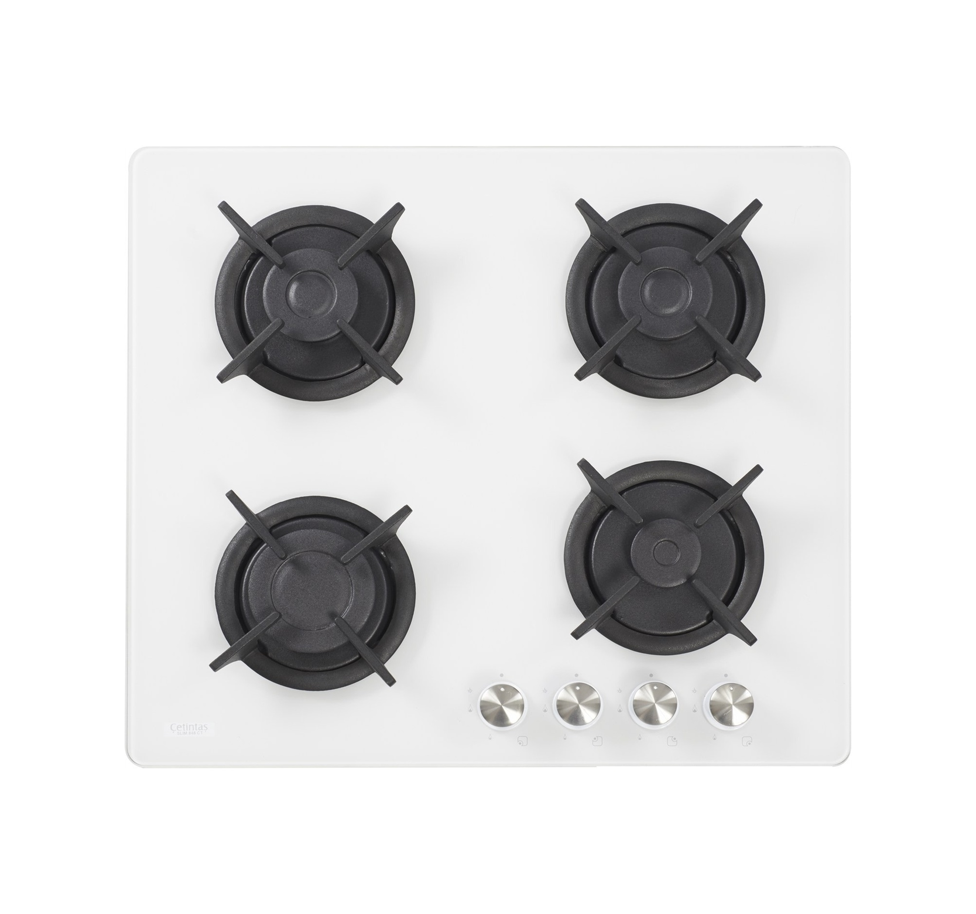 Çetintaş W 848 CT Set Üstü Ocak Beyaz Beyaz