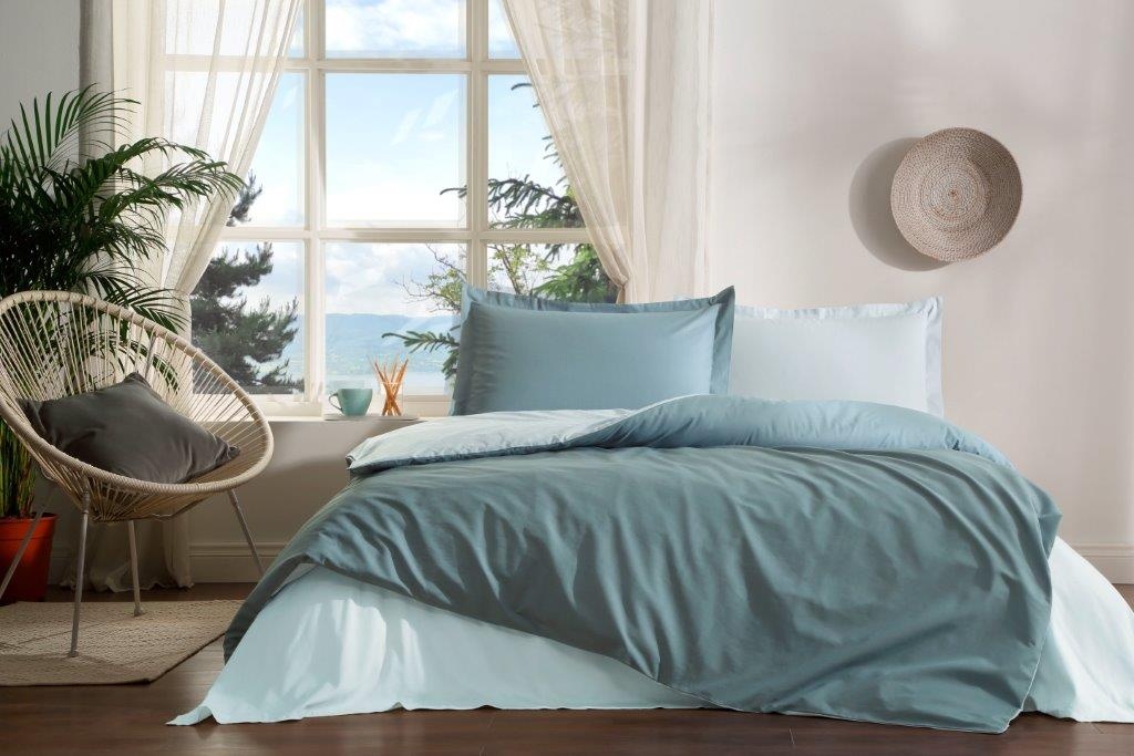 Özdilek Nevresim Takımı Ranforce 57 Tel Tek Kişilik Maldıv-aqua Colourıst