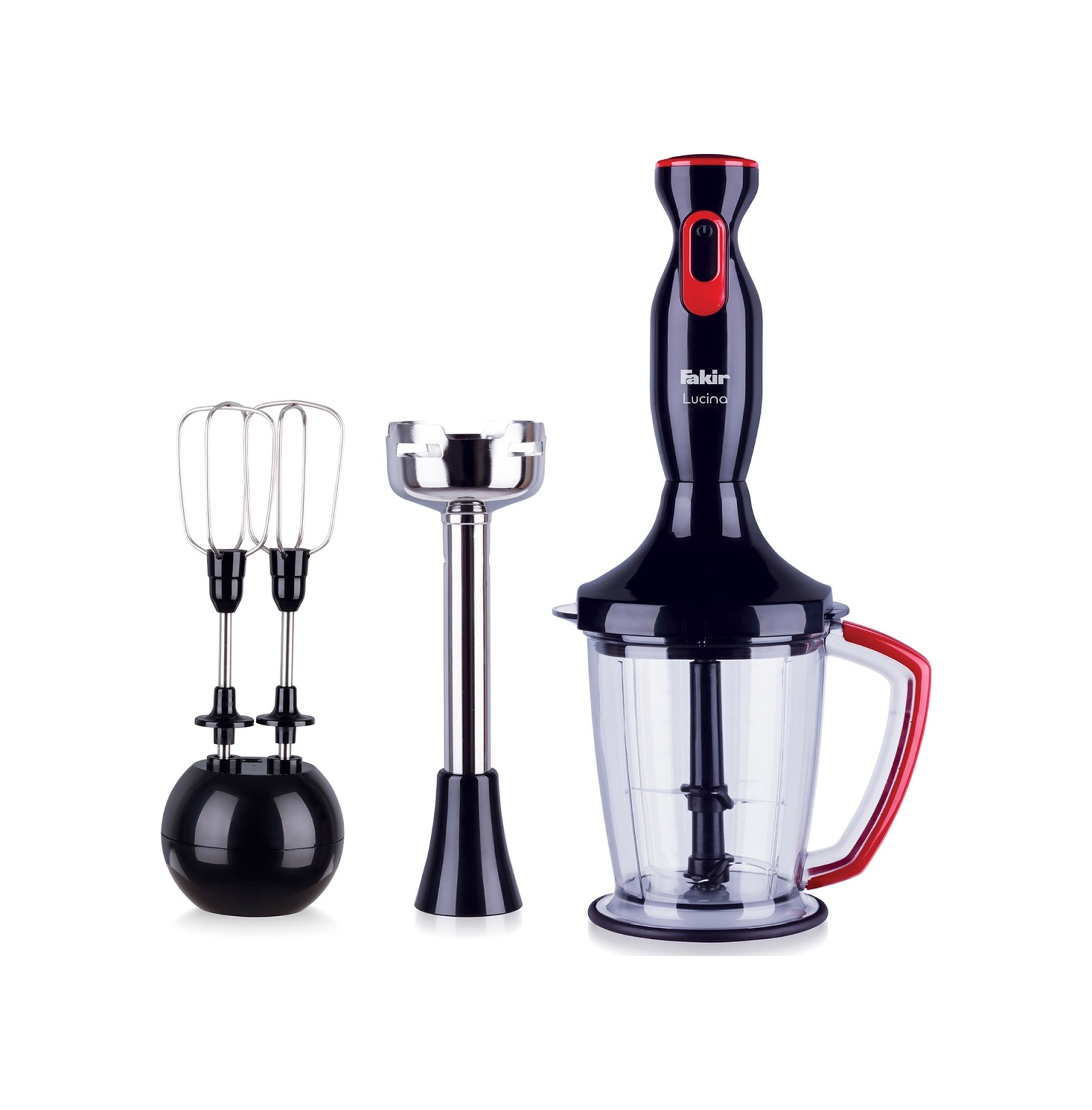Fakir Lucina 1000 W Mikser & Blender Seti Siyah