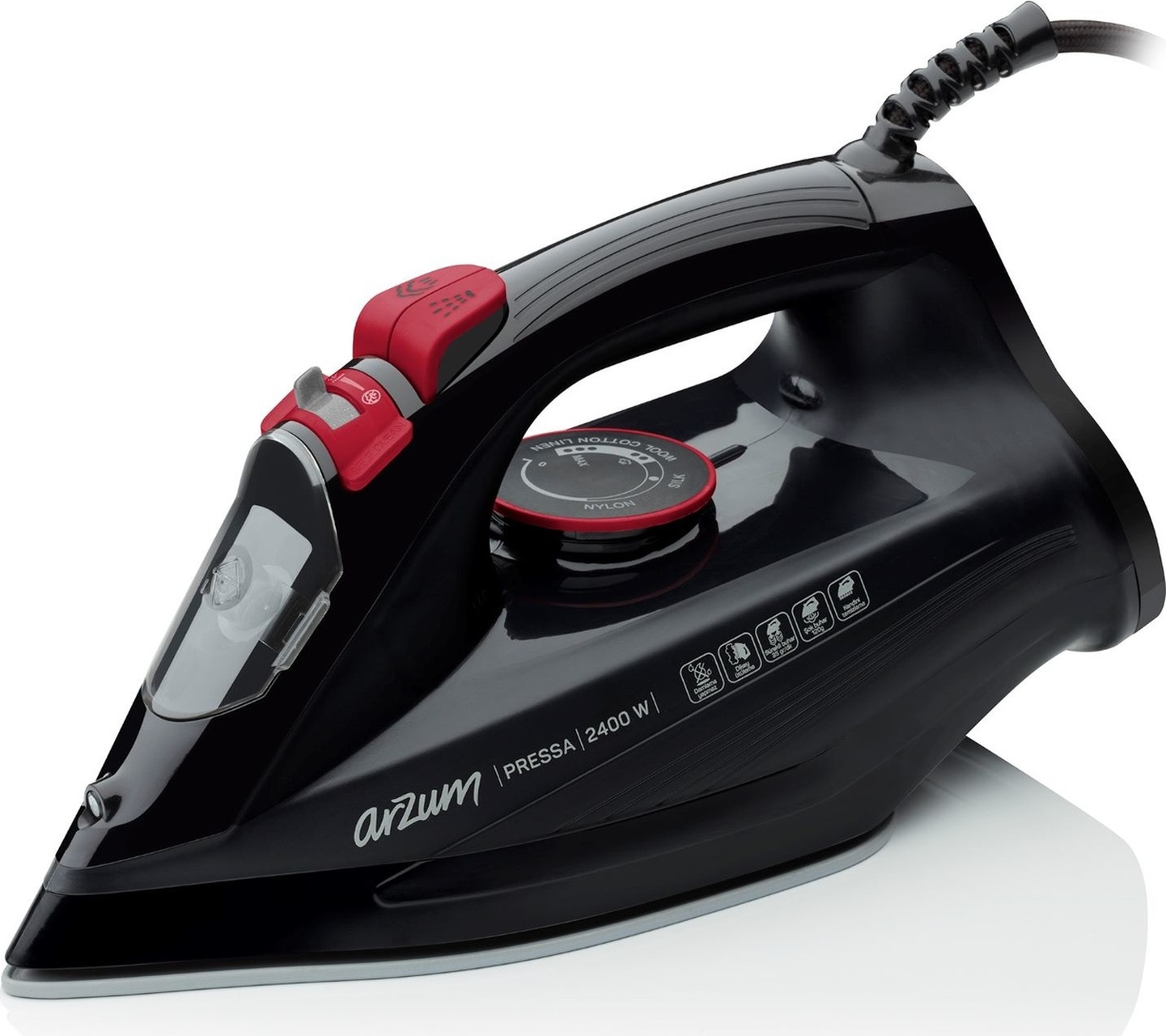 Arzum AR6020 Pressa 2400 W Buharlı Ütü Siyah