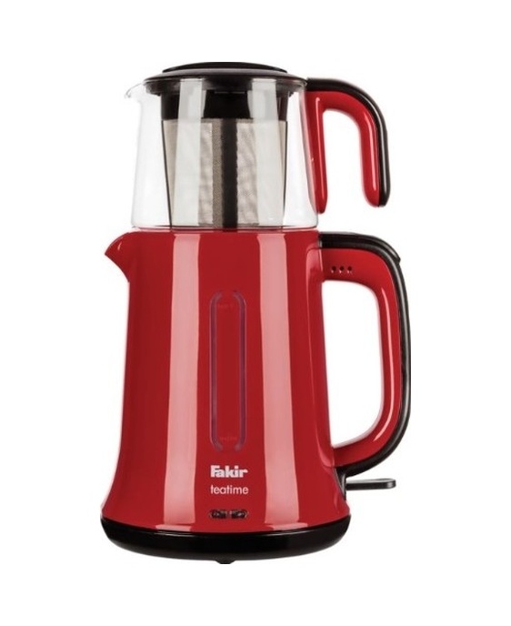 Fakir Teatime 2 In 1 1.7 L Çay Makinesi Kırmızı-Siyah Kırmızı - Siyah