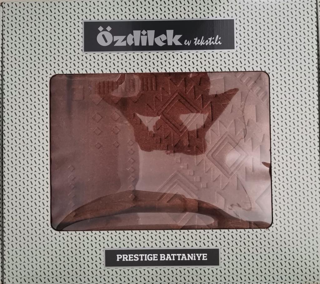 Özdilek Prestige Kahve Tek Kişilik Battaniye