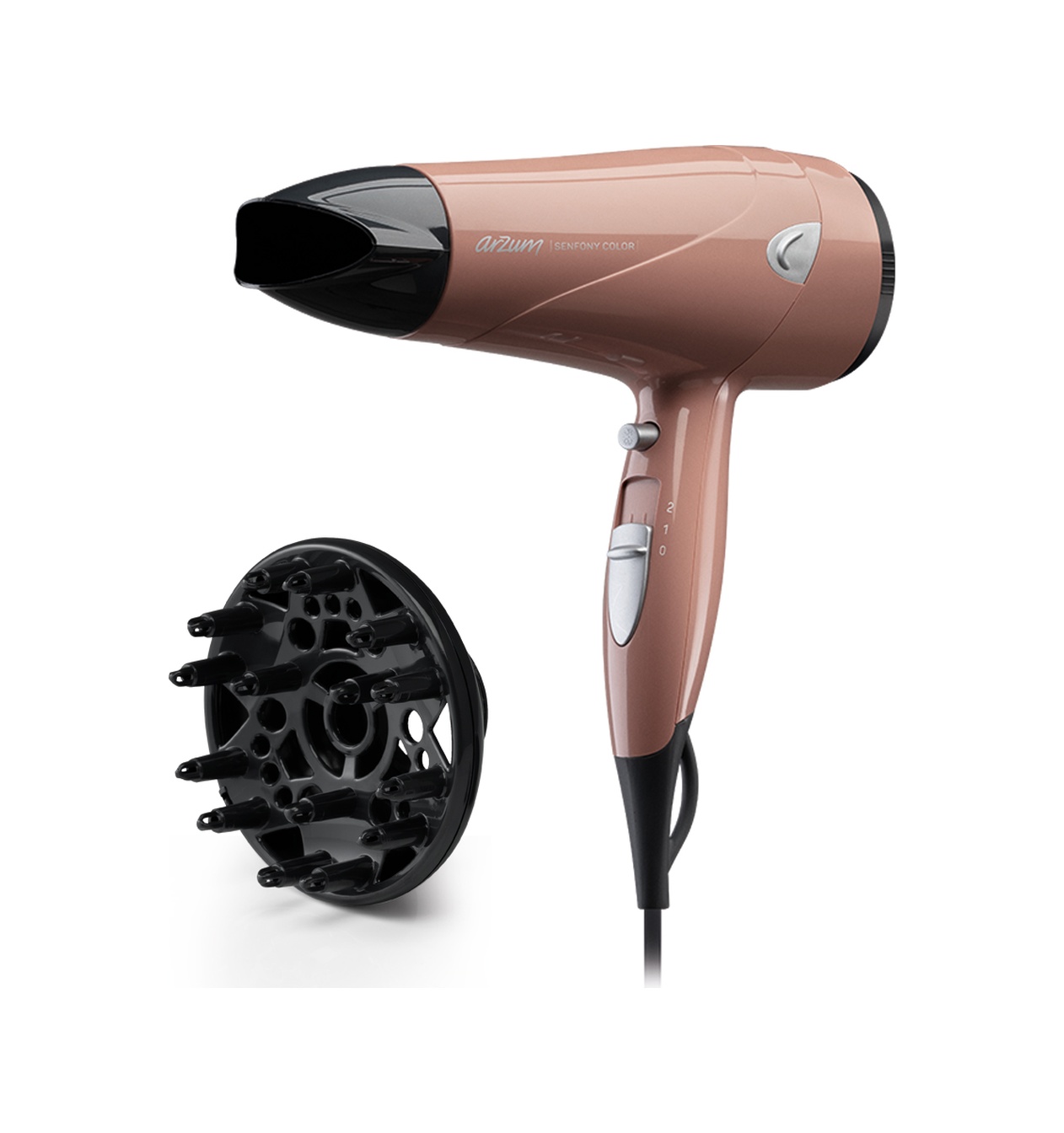 Arzum AR5014 Senfony Color 2000 W Saç Kurutma Makinesi Kahverengi