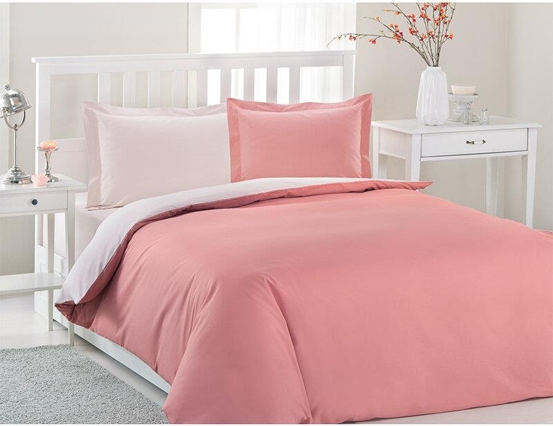 Özdilek Colormix Pembe Tek Kişilik Ranforce Nevresim Takımı
