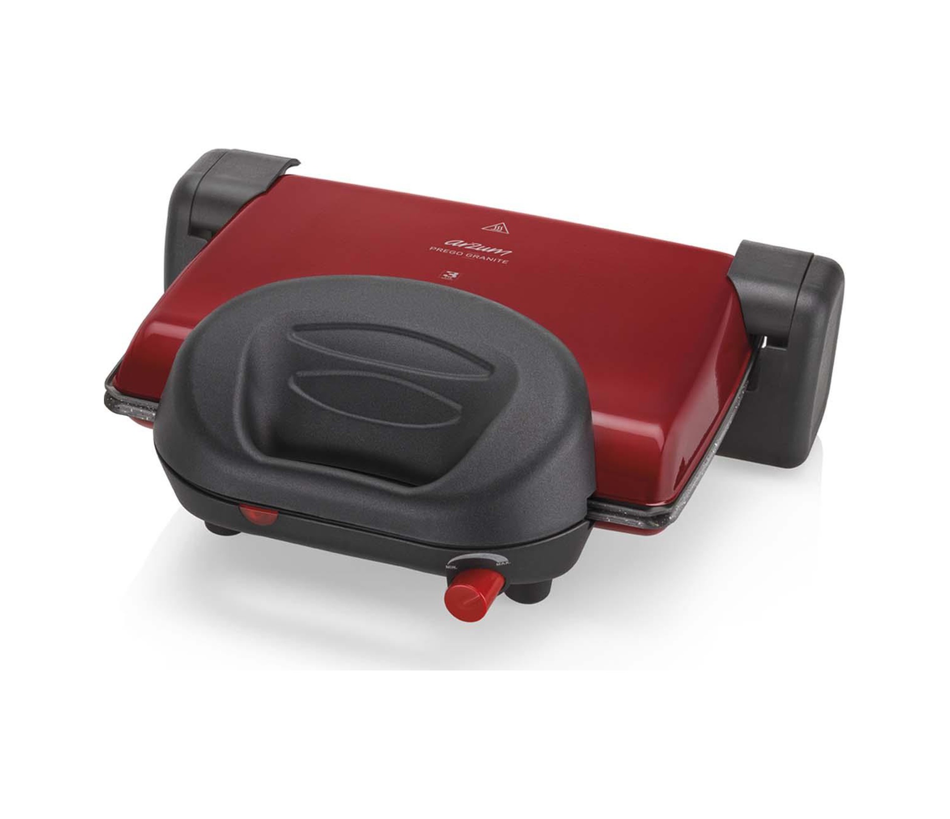 Arzum AR2012 Prego Granite 1800 W Tost Makinesi Kırmızı